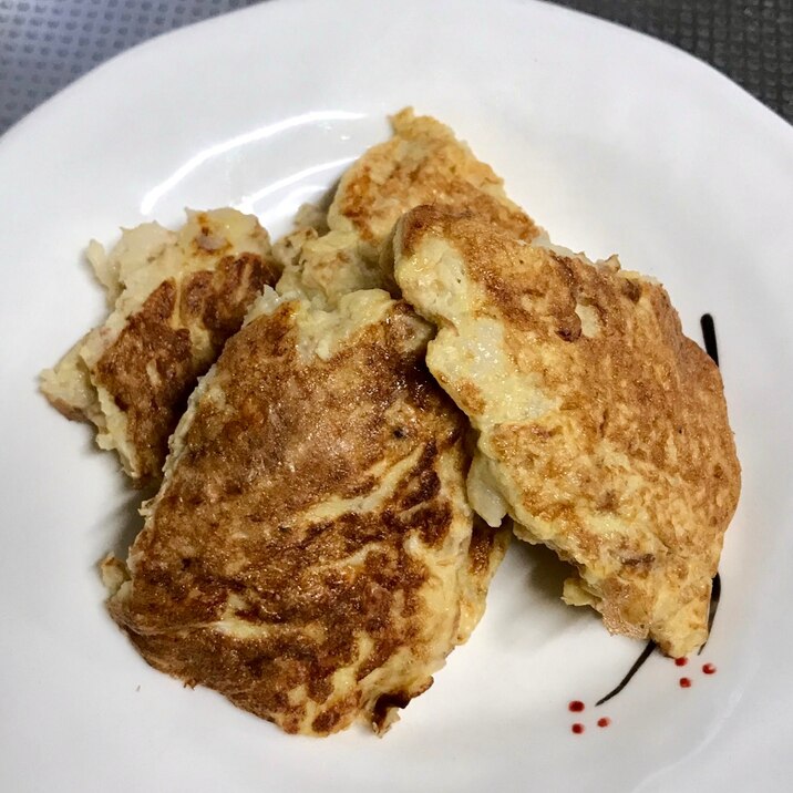 長芋と卵のふわふわ焼き